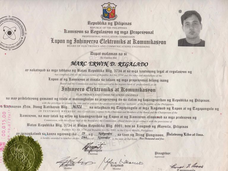 CFOT Certificate