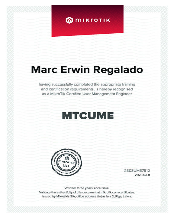 Hikvision HCSA Certificate